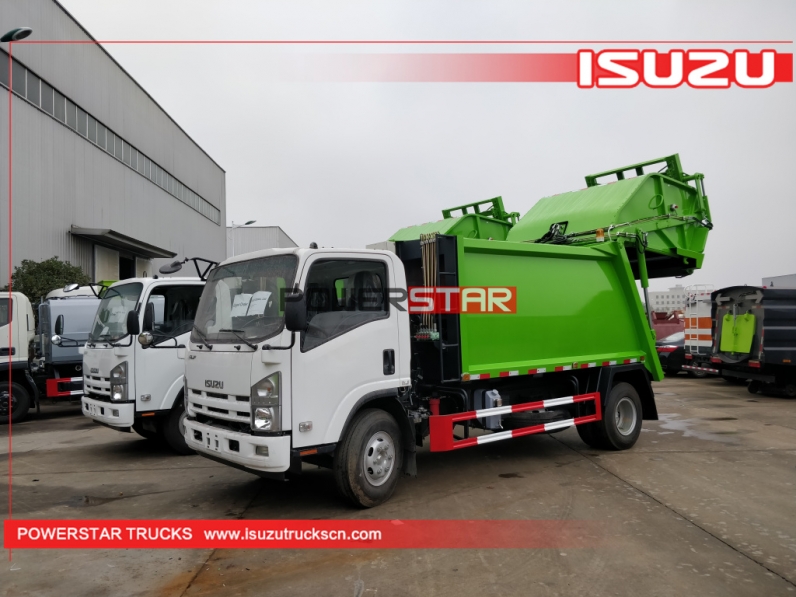 Isuzu 4X2 Truck Refuse Compactor Body for sale