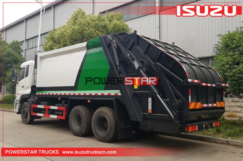 refuse truck with hydraulic compactor system for sale