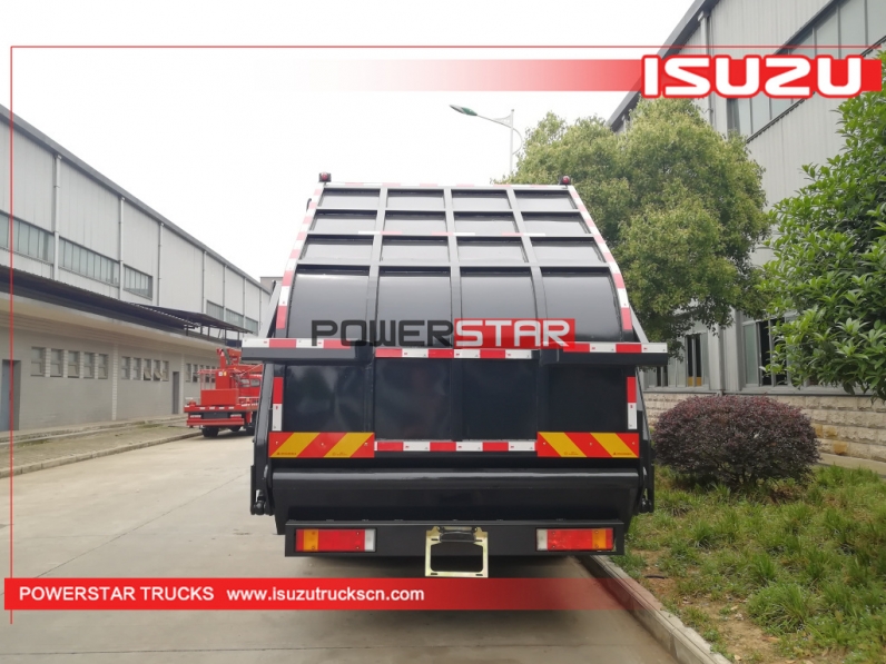 refuse truck with hydraulic compactor system for sale
