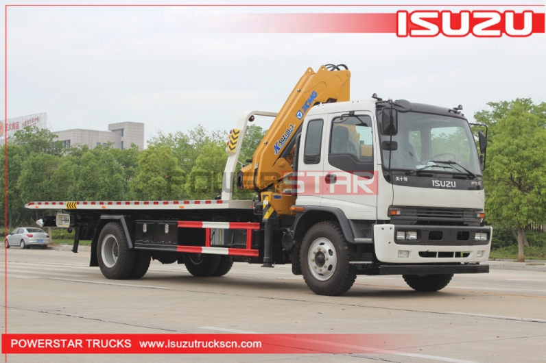brand new Breakdown Recovery Truck Isuzu towing truck with crane