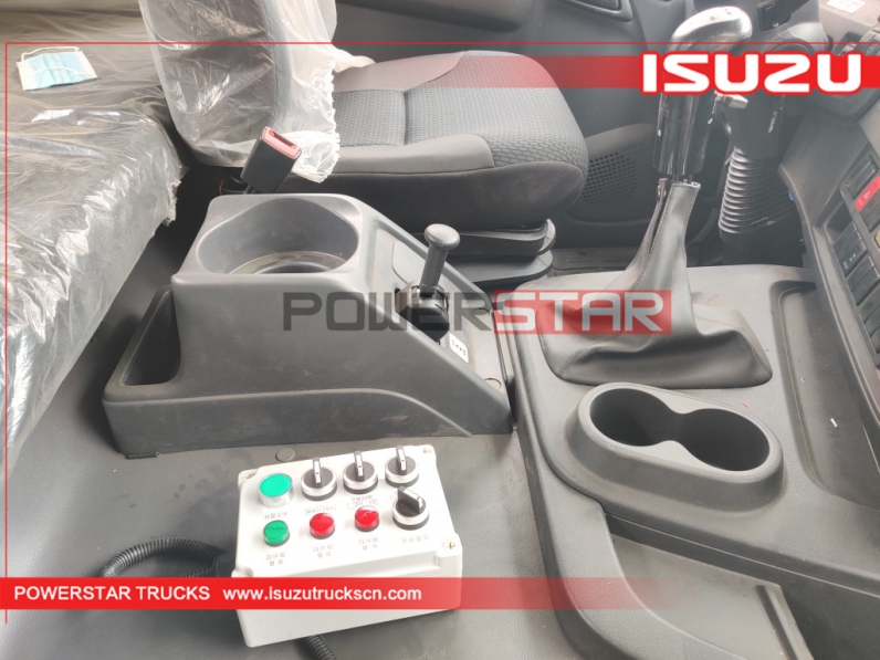 Rear Load Garbage Trucks ISUZU GIGA Hydraulic Garbage Compactor Vehicle