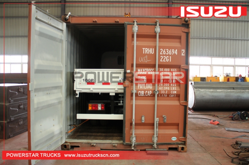 new 4*2 Pick up ISUZU light duty Dropside cargo Truck