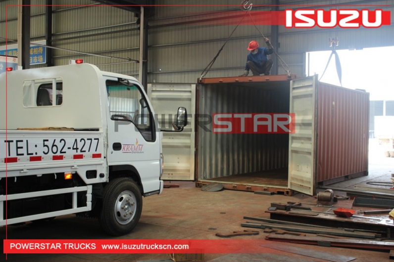 new 4*2 Pick up ISUZU light duty Dropside cargo Truck