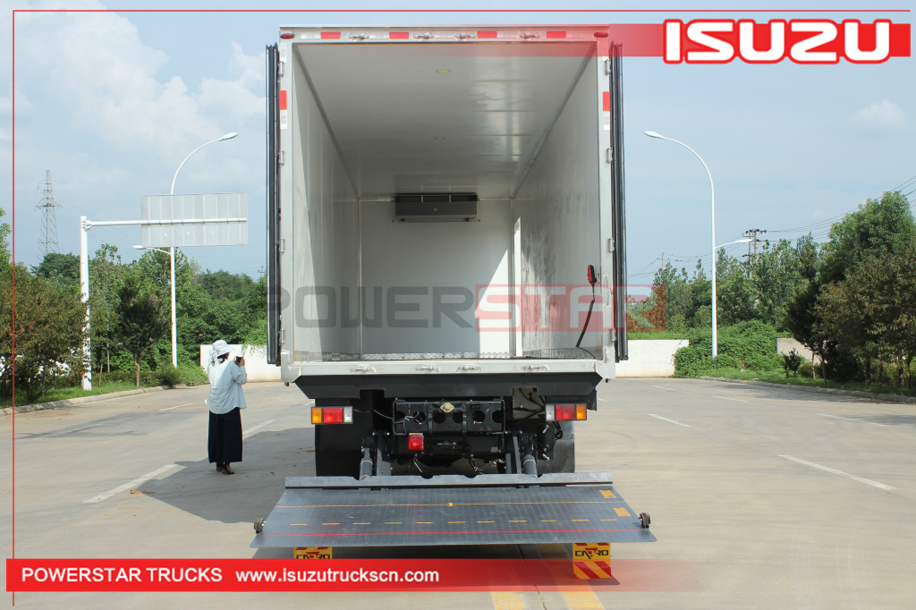 Isuzu Left hand drive refrigerated freezer truck for sale
