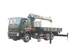 2020 ISUZU VC46 truck chassis SANY PALFINGER 16 ton mobile truck crane