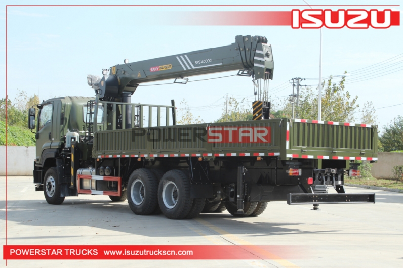 Philippines ISUZU VC46 6X4 Sidewall Fence Dropside 10 Wheeler Cargo Truck