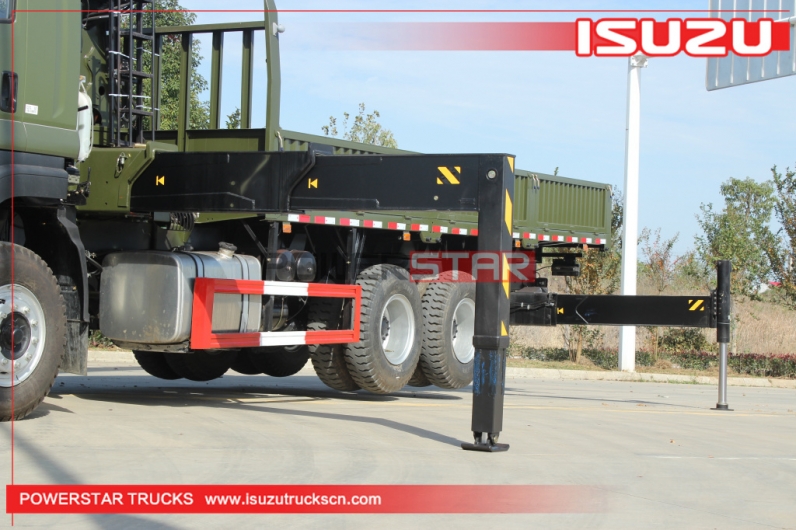 Philippines ISUZU VC46 6X4 Sidewall Fence Dropside 10 Wheeler Cargo Truck