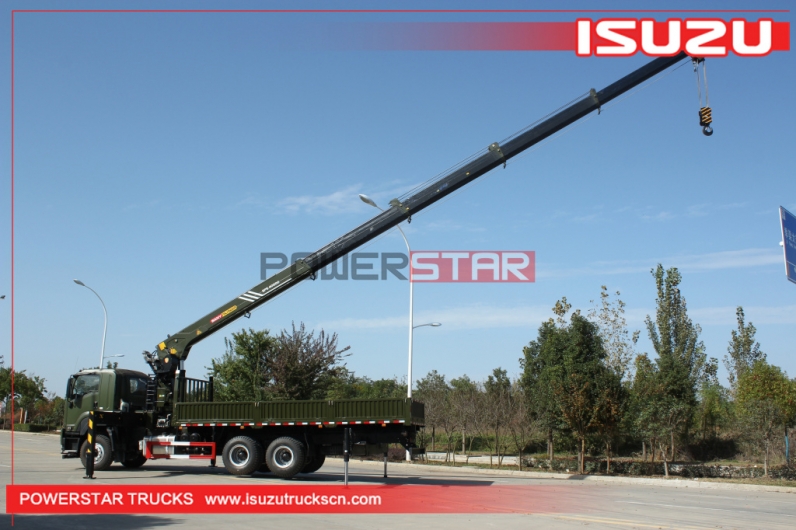 Philippines ISUZU VC46 6X4 Sidewall Fence Dropside 10 Wheeler Cargo Truck