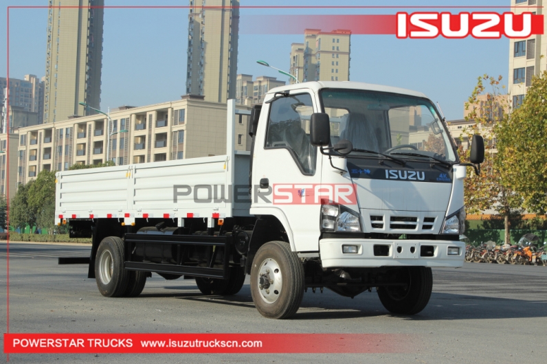 Philippines ISUZU 600P NKR ELF 4WD 4X4 Flatbed Cargo Lorry Trucks