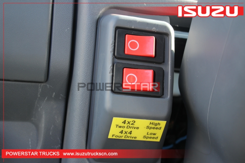 Philippines ISUZU 600P NKR ELF 4WD 4X4 Flatbed Cargo Lorry Trucks