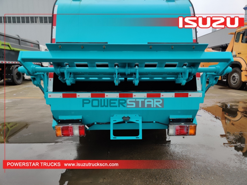 High Quality ISUZU 4X2 Small Garbage Truck From Manufacturer