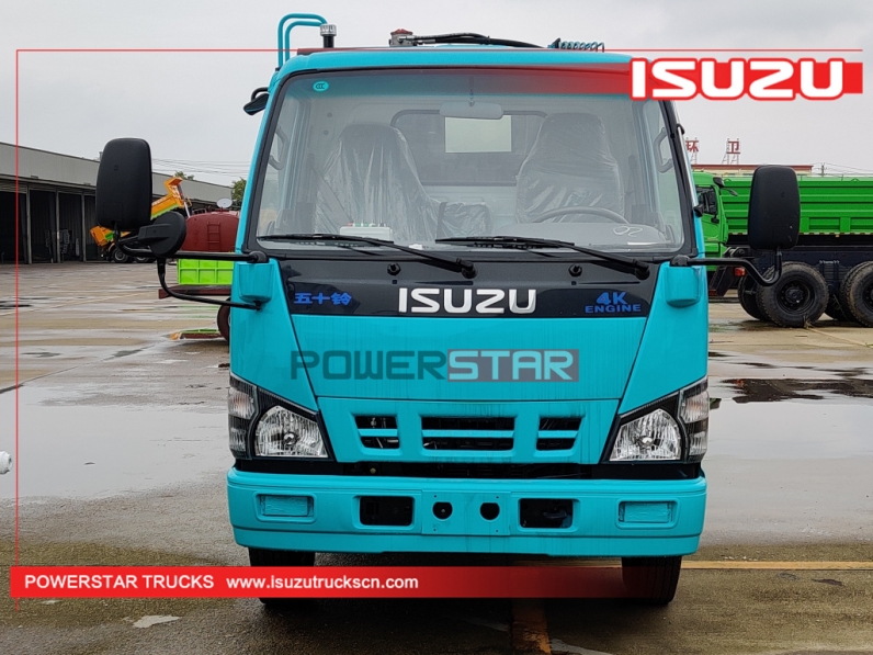 High Quality ISUZU 4X2 Small Garbage Truck From Manufacturer
