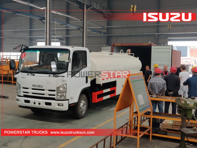 ISUZU Fresh Milk Tank Truck Drinking Water Tank Trucks