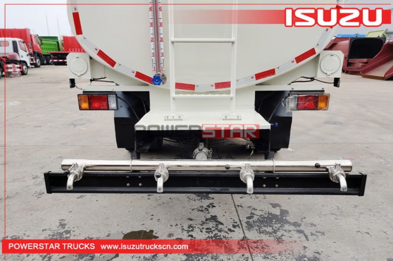 ISUZU Fresh Milk Tank Truck Drinking Water Tank Trucks