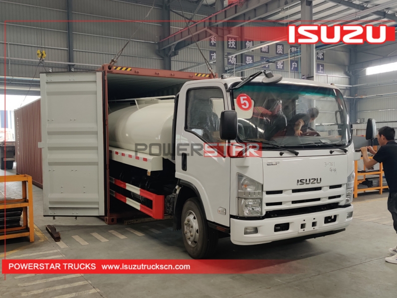 ISUZU Fresh Milk Tank Truck Drinking Water Tank Trucks