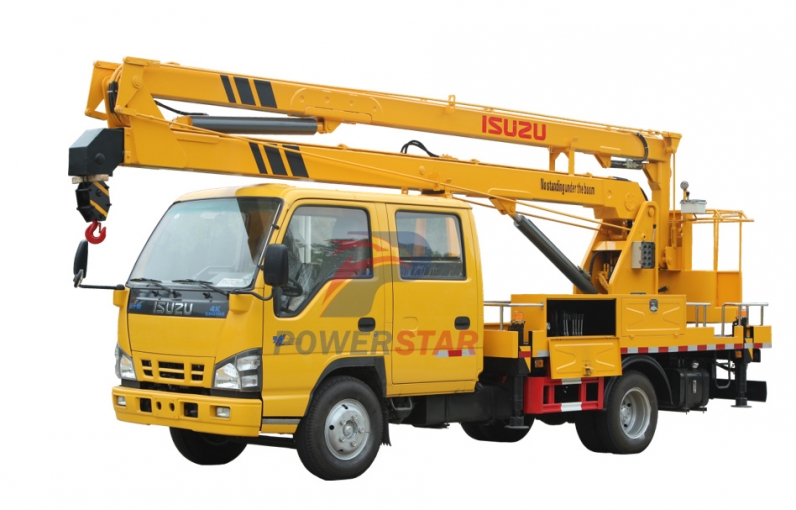 ISUZU 600P aerial platform lift truck / aerial work vehicle for sale
