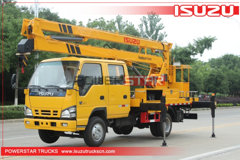 ISUZU 600P aerial platform lift truck / aerial work vehicle for sale