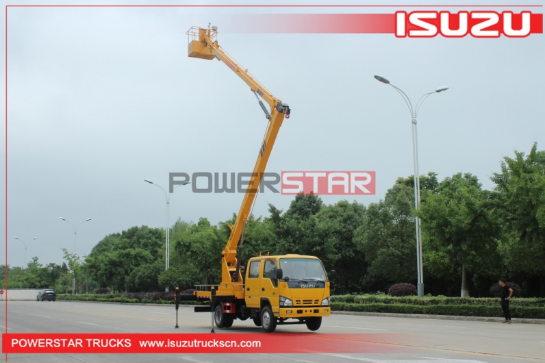ISUZU 600P aerial platform lift truck / aerial work vehicle for sale