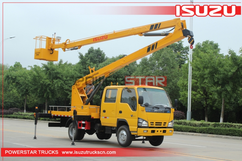 ISUZU 600P aerial platform lift truck / aerial work vehicle for sale