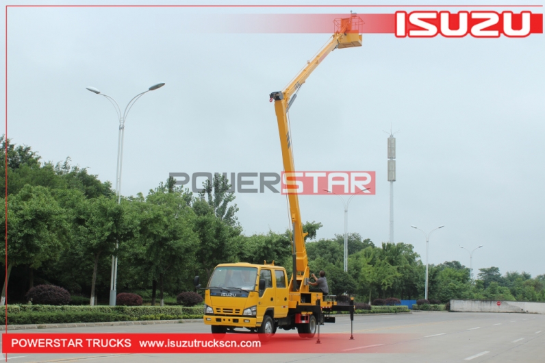 ISUZU 600P aerial platform lift truck / aerial work vehicle for sale