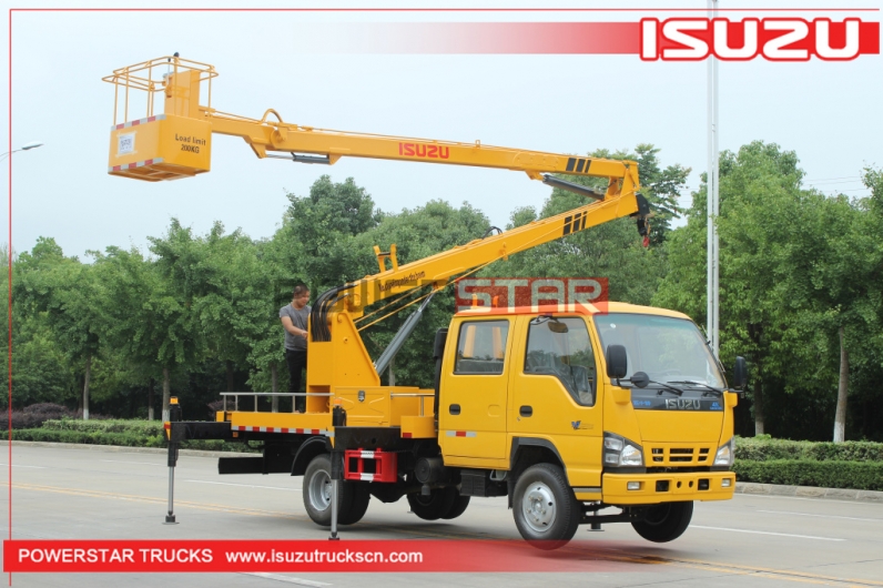 ISUZU 600P aerial platform lift truck / aerial work vehicle for sale