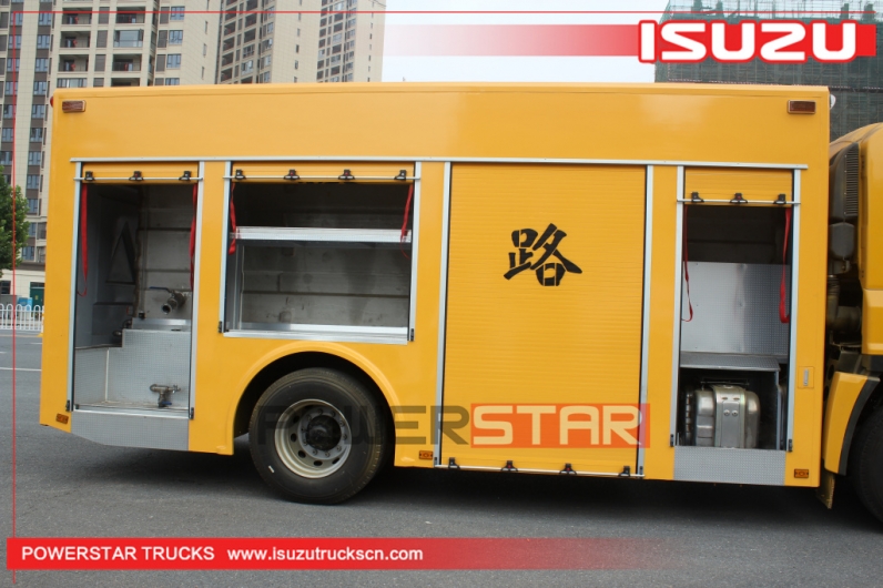 Isuzu Bridge Detection Truck with inspection platform