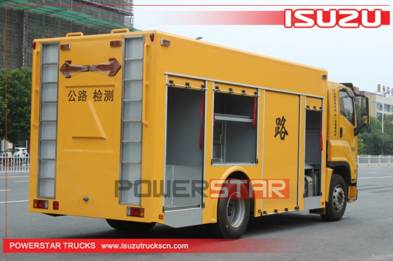 Isuzu Bridge Detection Truck with inspection platform