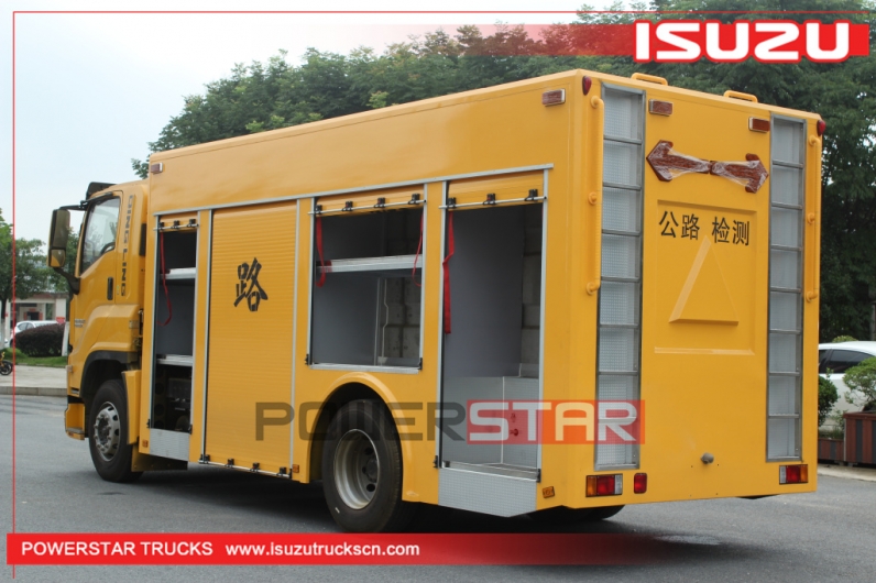Isuzu Bridge Detection Truck with inspection platform