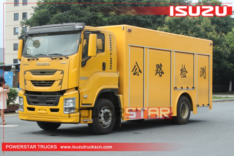Isuzu Bridge Detection Truck with inspection platform