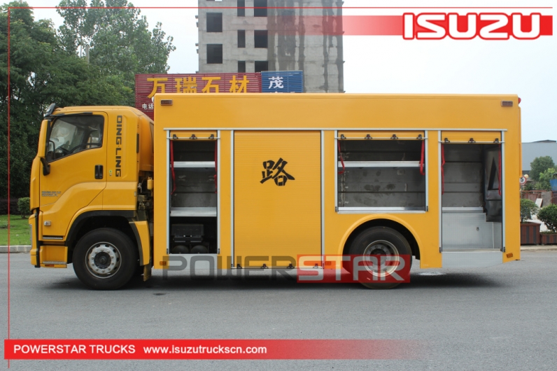 Isuzu Bridge Detection Truck with inspection platform