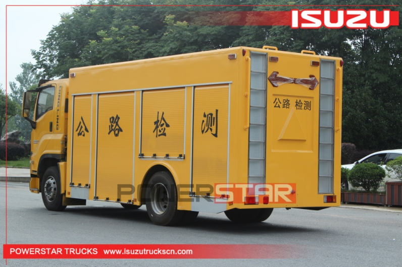 Isuzu Bridge Detection Truck with inspection platform