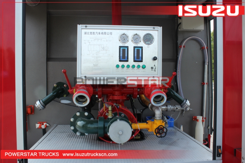 Brand new ISUZU FVR Water Foam Dry Powder Rescue Fire Truck