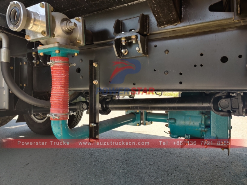 Original Factory ISUZU FTR Green Water Truck With Dust Suppression Sprayerr