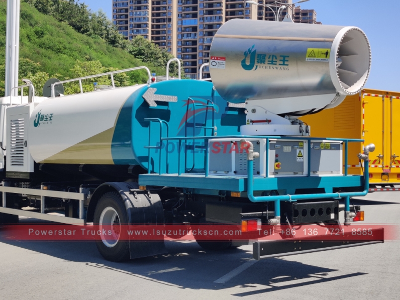 Original Factory ISUZU FTR Green Water Truck With Dust Suppression Sprayerr
