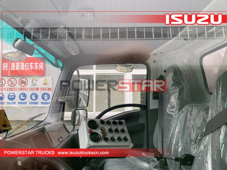 ISUZU ELF KV100  High Pressure Water Washing Road Sweeper Truck
