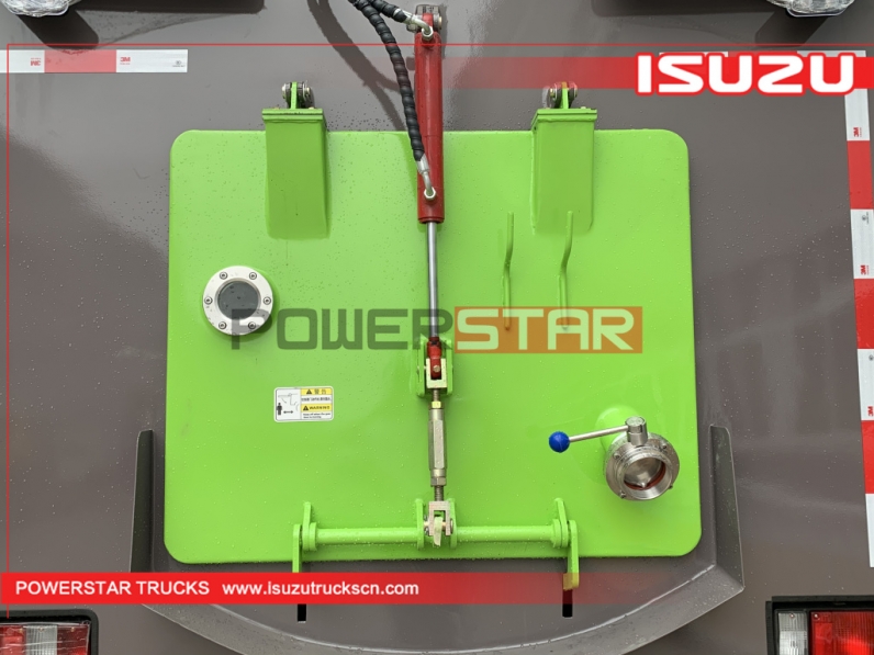 ISUZU ELF KV100  High Pressure Water Washing Road Sweeper Truck