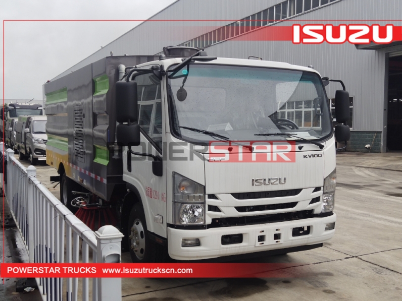 ISUZU ELF KV100  High Pressure Water Washing Road Sweeper Truck