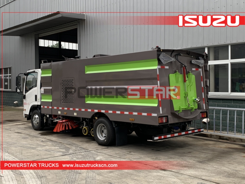ISUZU ELF KV100  High Pressure Water Washing Road Sweeper Truck
