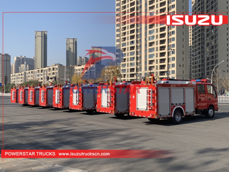 4X2 ISUZU 98HP 4KH1CN5LS Mini Fire Fighting Truck Fire Truck