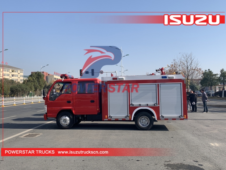4X2 ISUZU 98HP 4KH1CN5LS Mini Fire Fighting Truck Fire Truck