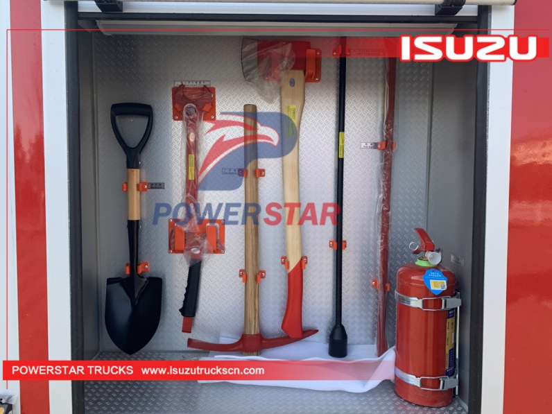 4X2 ISUZU 98HP 4KH1CN5LS Mini Fire Fighting Truck Fire Truck