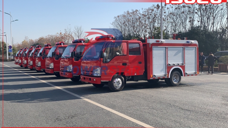 4X2 ISUZU 98HP 4KH1CN5LS Mini Fire Fighting Truck Fire Truck