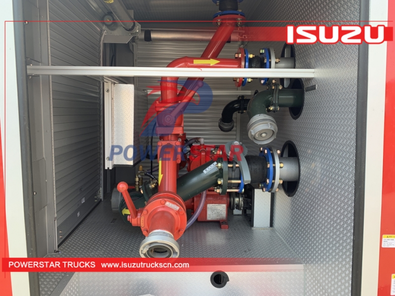 4X2 ISUZU 98HP 4KH1CN5LS Mini Fire Fighting Truck Fire Truck