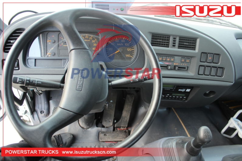 ISUZU FTR septic truck 14cbm fecal vacuum sewage tank pump suction clean truck