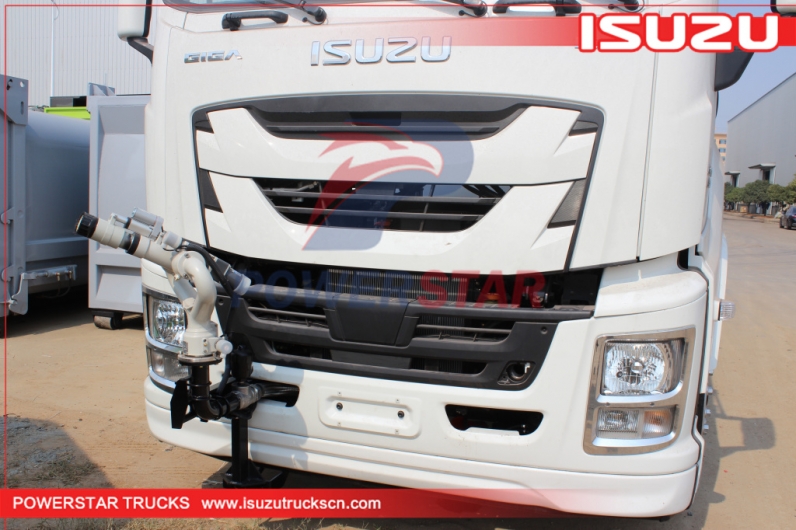 ISUZU GIGA Green Water Truck With Dust Suppression Sprayerr
