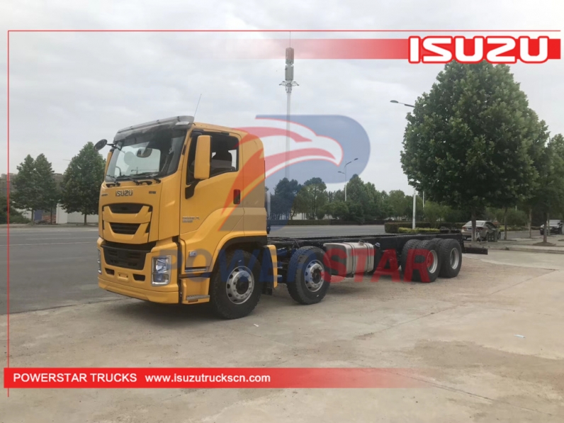 ISUZU GIGA 8X4 12 Wheels truck chassis for sale