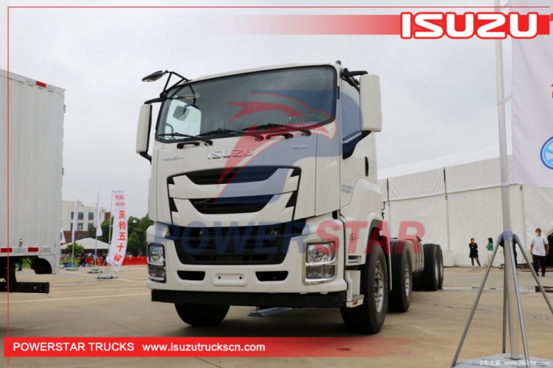 ISUZU GIGA 8X4 12 Wheels truck chassis for sale