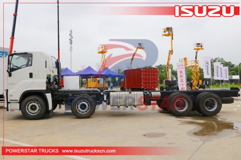 ISUZU GIGA 8X4 12 Wheels truck chassis for sale