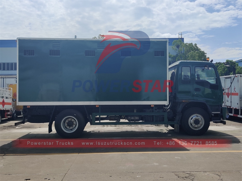 Isuzu Prisoner Transport Vehicles export to Senegal for safety