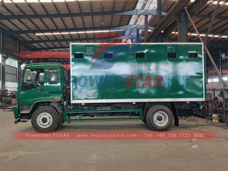 Isuzu Prisoner Transport Vehicles export to Senegal for safety